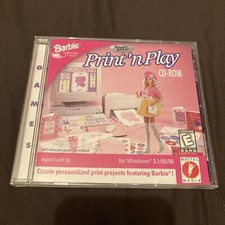 Barbie Print 'n Play Microsoft Windows 