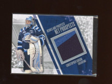 2011-12 Heroes and Prospects Net Prospects Jerseys Silver C. Gibson /40 *20262