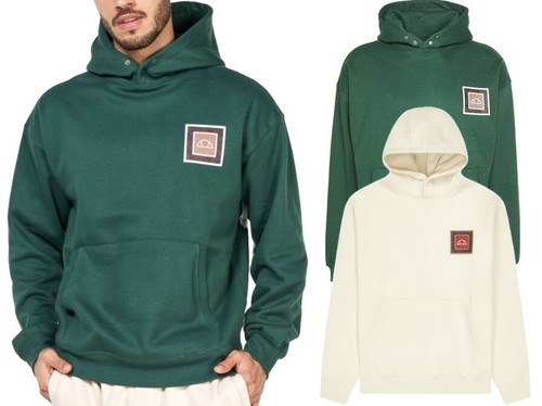 Ellesse Mens Prerro Pullover Hoodie Long Sleeve Fleece Hooded Sweatshirt Jumper - Picture 2 of 30