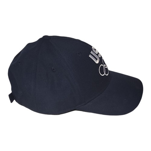Team USA Olympic Sochi Baseball Hat Cap Adjustable Embroidered Budweiser Blue - Picture 3 of 8