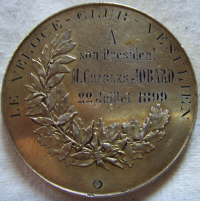 RARA MÉDAILLE CYCLISME Edoardo Bianchi En Argent Début 1900 Régio EUR 183,00 - FR