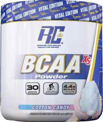 Ronnie Coleman Sig. Ser. BCAA XS Guava + Candy + Apple 549g 02+08+10/26 + Proben