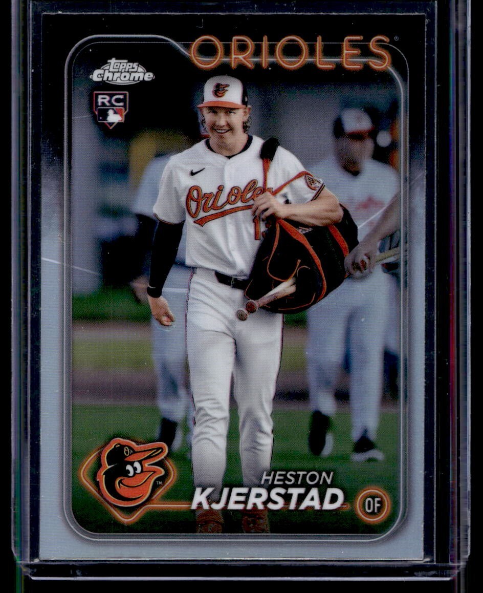 2024 Topps Chrome Update Heston Kjerstad (RC) Image Variation #USC120