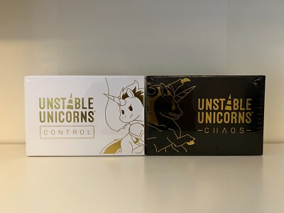 Unstable Unicorns Chaos + Control Decks | Kickstarter Exclusive | NEU & SEALED