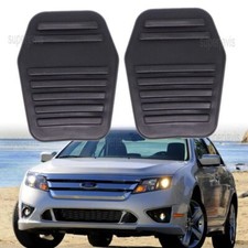 1 Pair Rubber Replacement Brake Clutch Pedal Pads Cover For Ford Fusion 2002-12
