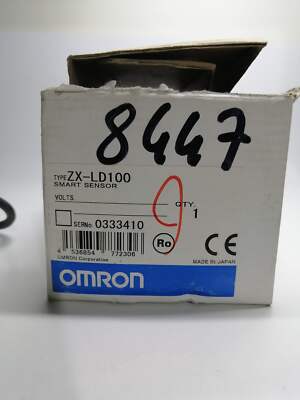 New Open Box | Omron | ZX-LD100 | OMRON SMART SENSOR