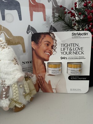 StriVectin TL Advanced Tightening Neck Cream Plus Size 1 oz 30 ml Lot of 2 jars