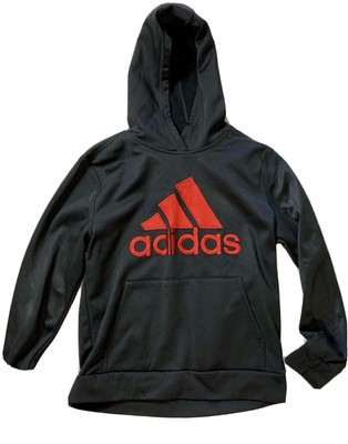 black and red adidas sweatshirt