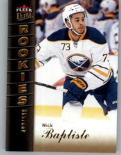 2016-17 Fleer Showcase Ultra Rookies #U16 Nick Baptiste 599 (ref 147736)