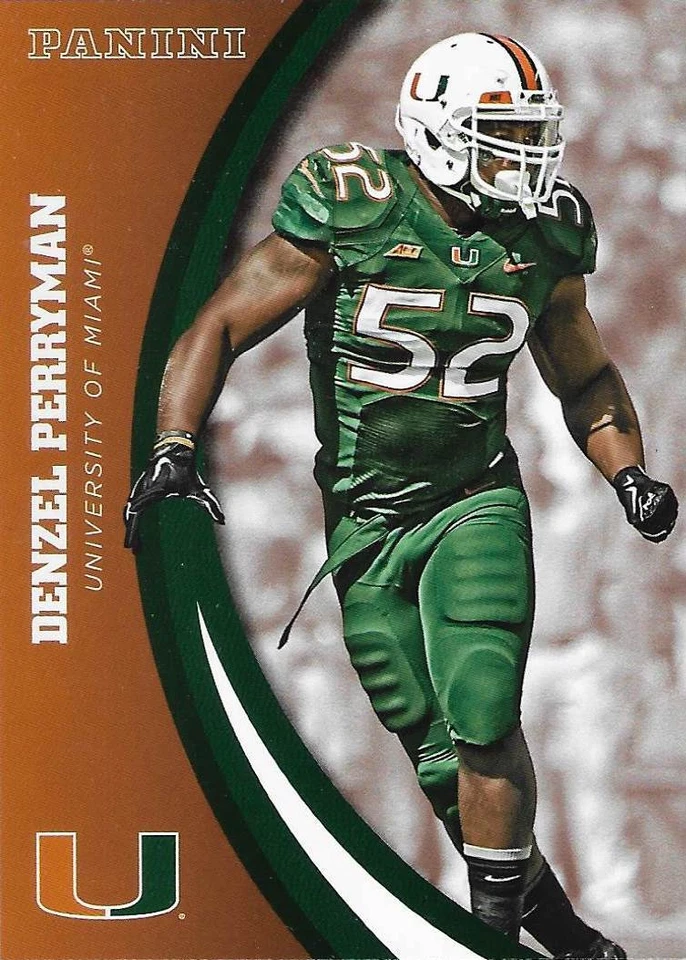 2015 Panini Miami Hurricanes Denzel Perryman #21