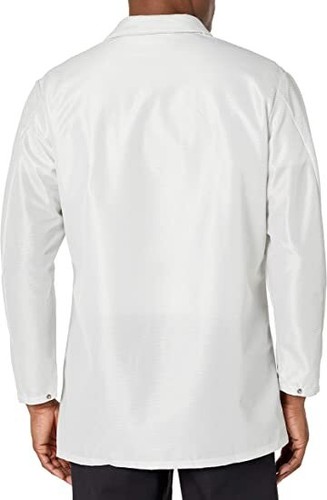 New Red Kap ESD Anti-Static Premium Lab Jacket Coat Unisex KK26 Blue or White - Picture 3 of 4