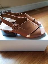 Vince Jetta Sandals Tan Women Sz 8 