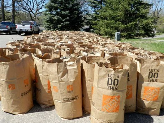 The Home Depot Bag Heavy Duty Yard Waste Lawn and Leaf Bags (30