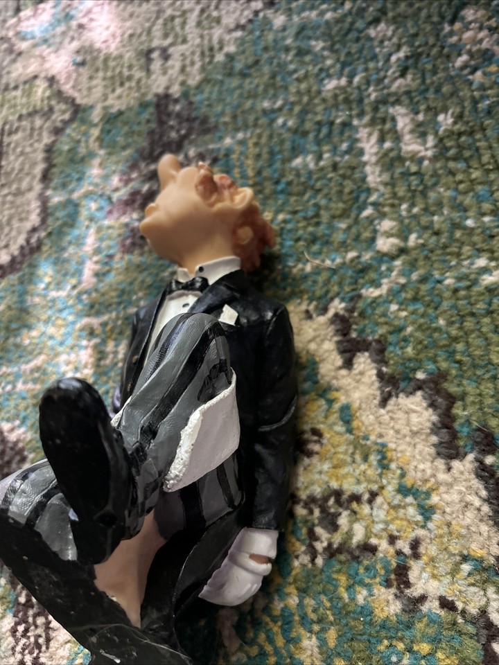 James The Butler Wine Bottle Caddy RARE Kitchen Bottle Holder Wine CUTE