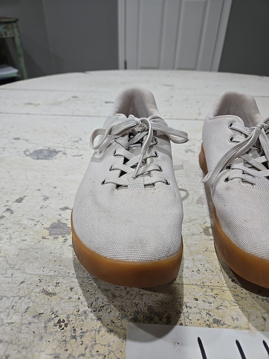 NOBULL Ivory Gum Canvass Trainer Mens Size 8 | eBay display picture 1