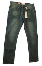 Smith And Mills Mens Denim Jeans 32x30 Stretch Striaght Leg New