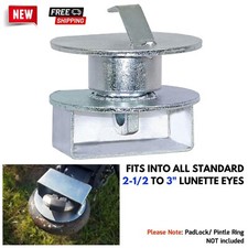 Lunette Tow Ring Pintle Ring Coupling Trailer Lock Drawbar Lock Theft Protection
