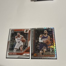 Donruss Panini Optic Chrome X Factor   Tyus Jones Suns NBA Basketball 2 Card Lot