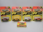 Vintage Sealed Matchbox Cars 1996 Buster Mercedes Nissan Pontiac GTO Firebird