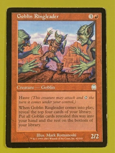 Goblin Ringleader x1 Apocalypse 1x Magic the Gathering MTG