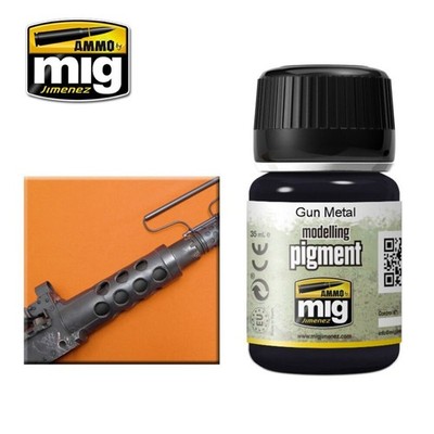 Gun Metal Pigment 35 ml - AMMO by MIG
