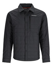 Simms Fishing Fall Run Hybrid Shacket - Black NEW DISCOUNTED