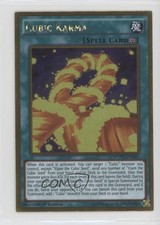 Cubic Karma Gold Edition 1st Ed. YuGiOh The Dark Side of Dimensions Movie Pack
