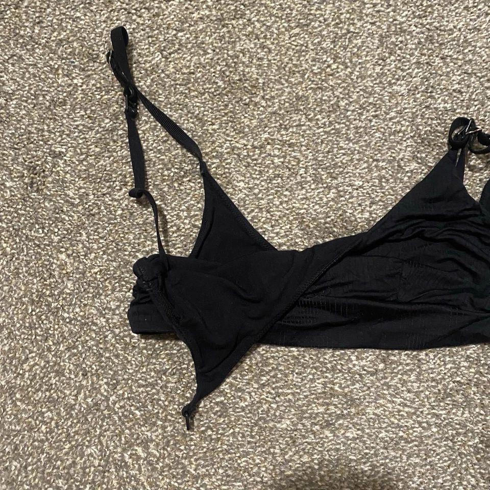 Wild Rye Evie Raglan - Camada base feminina tamanho 02 lã merino 230gsm $129 preta - Imagem 3 de 4