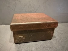 Jan Barboglio Hand Forged Iron Trinket Box 3.5x3x2 (Box Only)