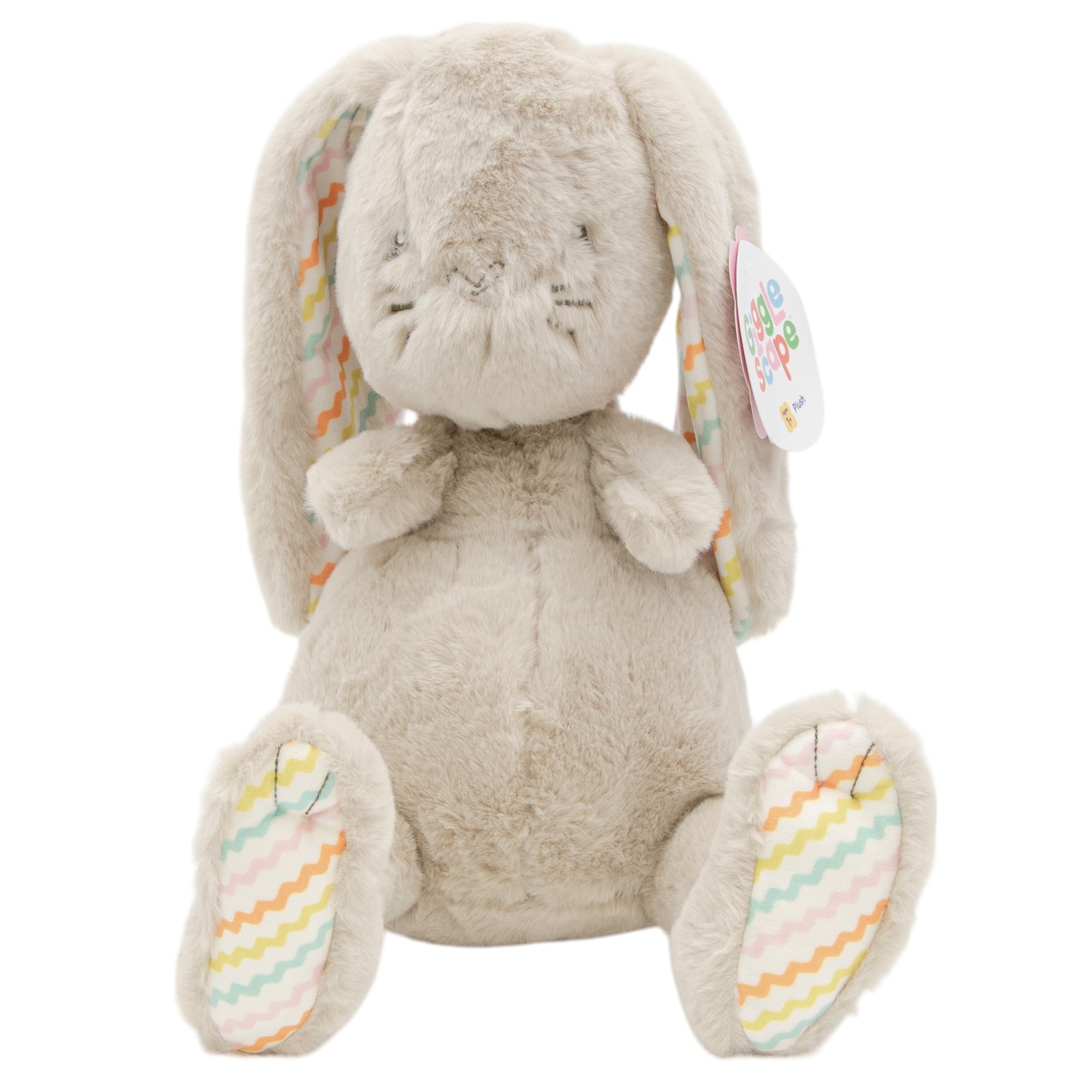 Эксклюзивный 12-дюймовый плюшевый кролик GiggleScape Tan Bunny