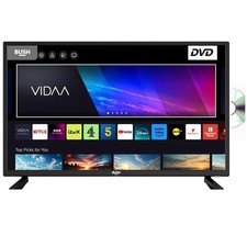 Bush 32 Inch Smart TV FULL HD 1080P LED Freeview  & DVD Combi F32V6D 2025 Model