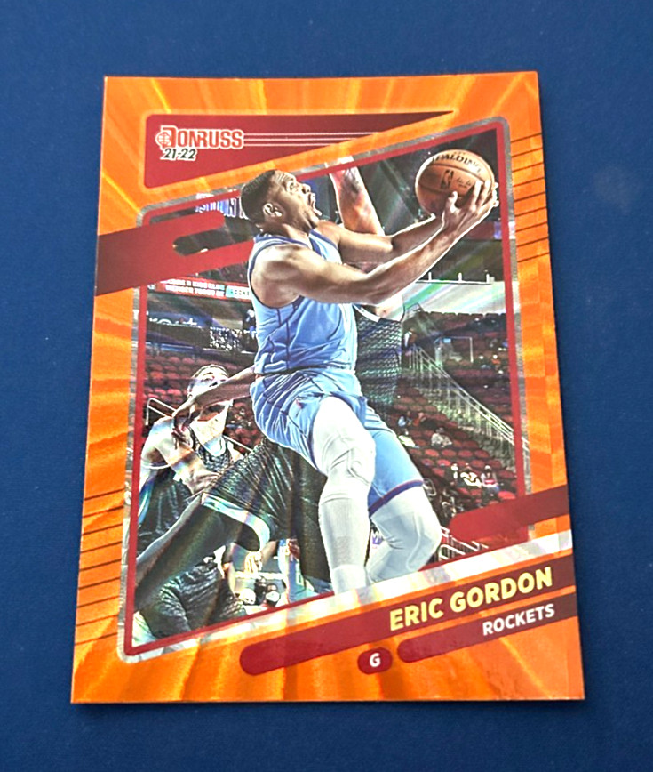 2021-22 Donruss Basketball Eric Gordon Orange Prizm #37 Set Break NM
