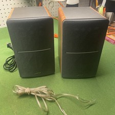 Edifier Bookshelf Speakers R12080T Input Tab Is Damaged On Left One 