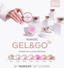 MAKEAR GEL & GO / GEL & GO GLITTER / GEL & GO UP NEW! - BUILDING GEL 15ML