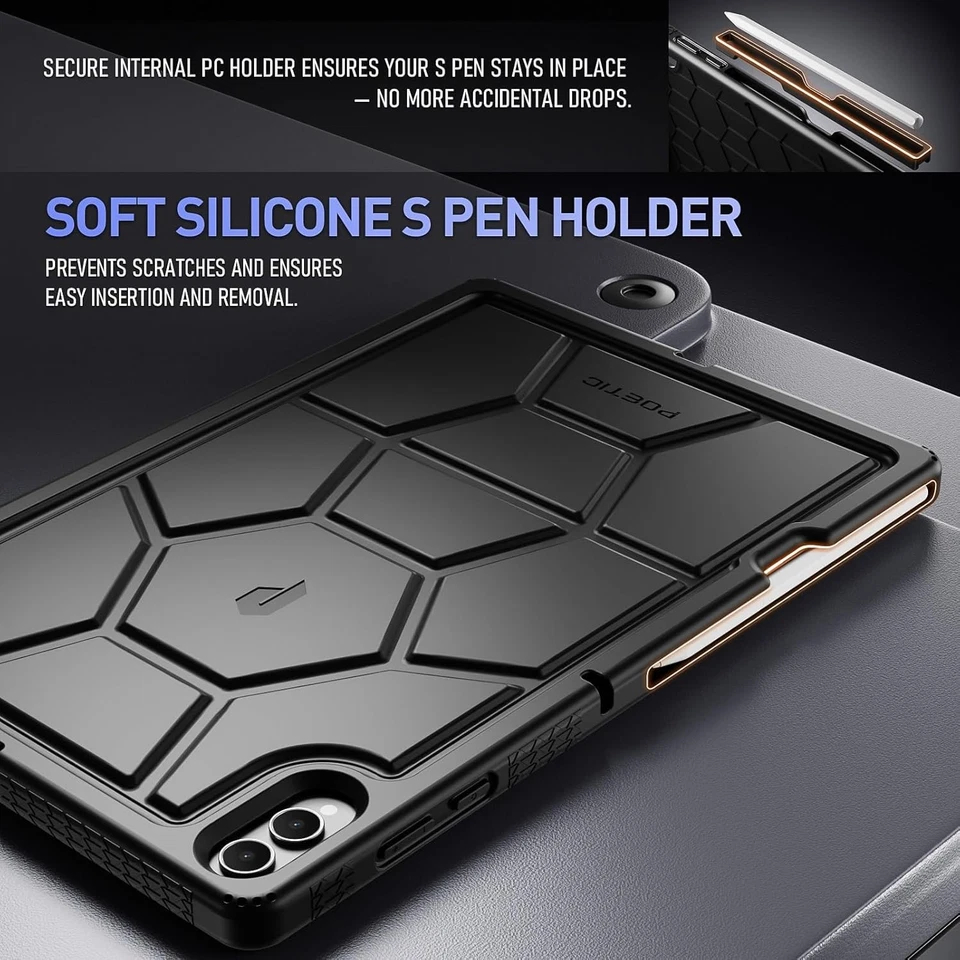 Funda Poética Para Samsung Galaxy Tab S11 / S11 Ultra Apta para Niños Funda Silicona Foto 3 de 4