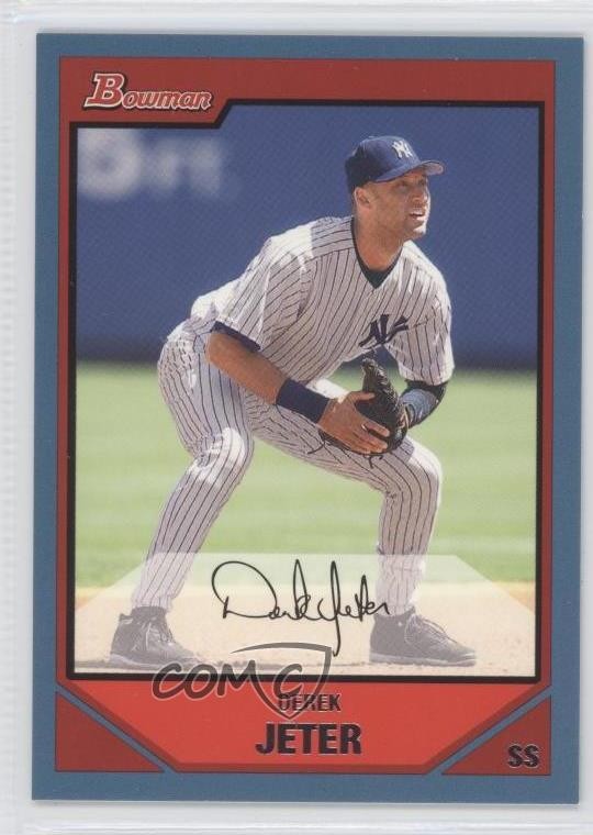 2007 Bowman Blue 220/500 Derek Jeter #90 HOF fm0