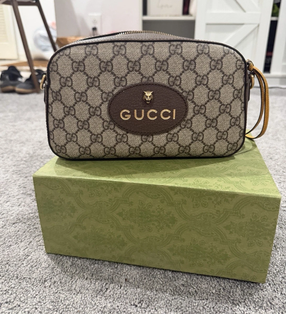 Gucci Canvas Exterior Crossbody Bags & Handbags for Women for sale