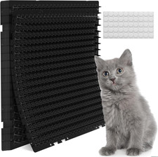12 Pack Black Cat Spike Mat - 16" X 13" Scat Mat for Cats with 1" Spike Is a Per