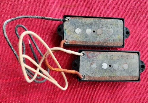 2 x Fender Precision bass Pickups 1973 very good conditions - 36 22 73 - Imagen 2 de 22