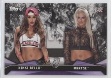 2017 Topps WWE Women's Division Rivalries Nikki Bella Maryse #RV-6 00vd