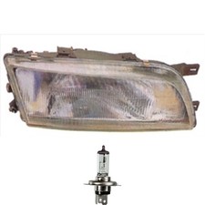 Scheinwerfer rechts H4 für Nissan Almera I Hatchback N15 inkl. Osram Lampen