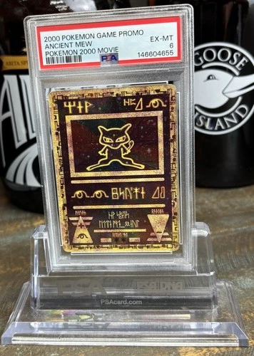 2000 Pokemon Ancient Mew Game Promo Movie PSA 6