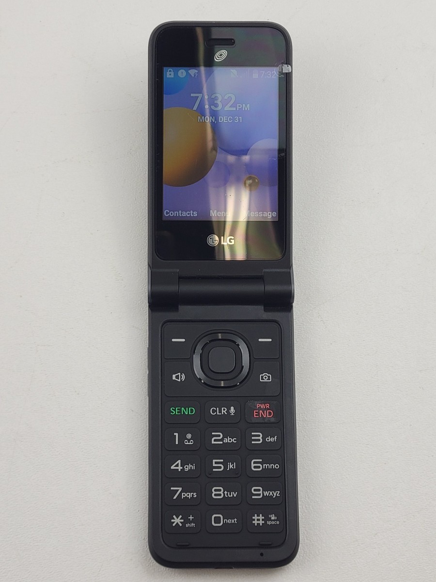 LG Classic Flip (L125DL) 8GB - Gray (TracFone) Flip Phone - Clean