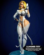 1/24 Emma Frost Resin 3D Print Model Kit Unpainted Garage Kit statue Figure