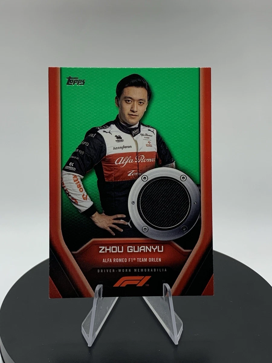 2022 Topps Formula 1 - Zhou Guanyu #F1RL-GZ for sale | eBay