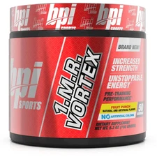 BPI Sports 1.M.R Vortex Fruit Punch: Pre-Workout Strength & Energy Mix 50srv