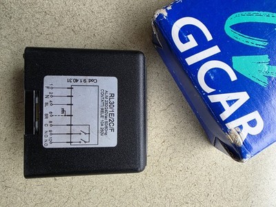 Gicar RL30/1E-2C/F Control Box 230V Wall Plug-In Black Plastic 9.1.40.31