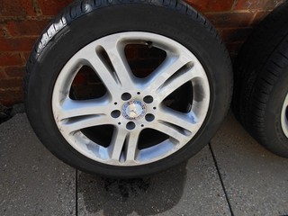 MERCEDES ALLOY WHEELS X4 17 INCH