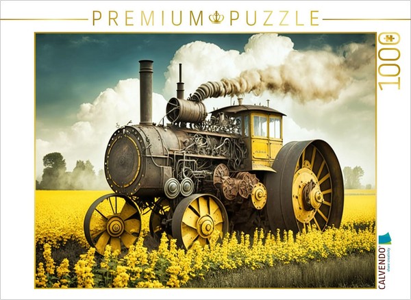Calvendo Puzzle A Motif From The Calendar Steampunkraktoren | 1000 Pieces, Finis-image