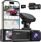 REDTIGER F7N Pro 4K Dash Cam Front and Rear, STARVIS 2 Sensor 64GB Card Included